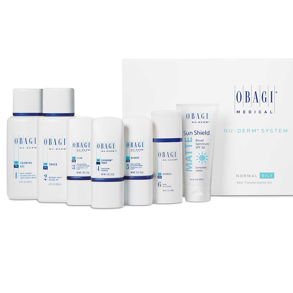Obagi Nu-Derm Skin Transformation System Rx Normal to Olly