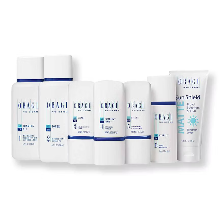 Obagi Nu-Derm Skin Transformation Trial Kit Rx Normal to Dry